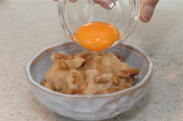 おろし卵納豆